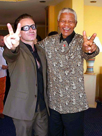 Bono + Mandela