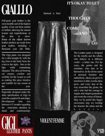 Load image into Gallery viewer, GIGI LEATHER TROUSERS
