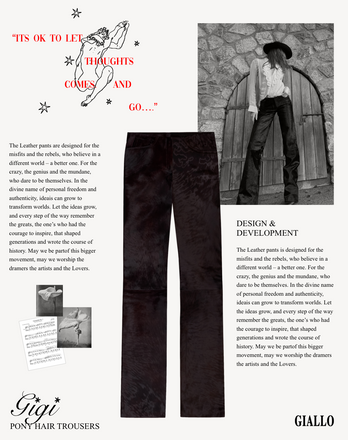 Carregar imagem no visualizador da galeria, Calças de pelo de pônei Gigi
